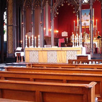 Binnen in St. Chad’s Cathedral