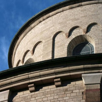 Detail van de St. Maria im Kapitol Kirche