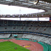 Binnen in het Stade de France