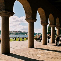 Zuilen van het Stadhuis van Stockholm