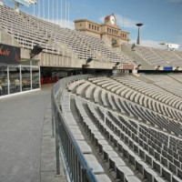 Tribune van het Olympisch Stadion