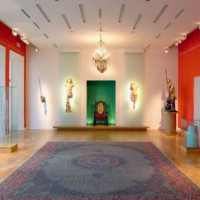 Zaal van het stadsmuseum