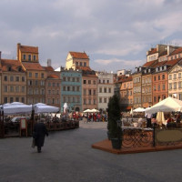 Terrassen van de Stare Miasto