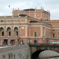 Brug bij de Kungliga Operan