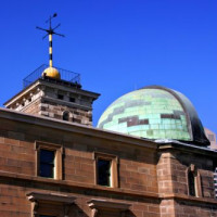 Detail van het Sydney Observatory