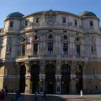 Voorkant van het Teatro Arriaga