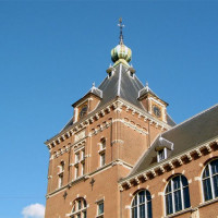 Het dak van het Tropenmuseum