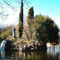 Meer in het Parque de El Capricho