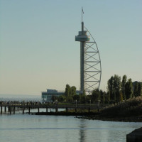 Vergezicht op de Torre Vasco da Gama