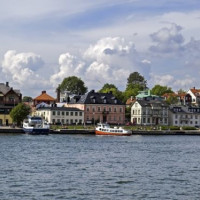 Stadje op Vaxholm