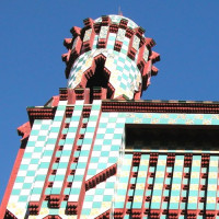 Detail van het Casa Vicens