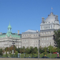 Gebouwen in Vieux-Montréal