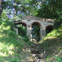 Brug in het Volkspark Glienicke