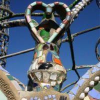 Detail van de Watts Towers