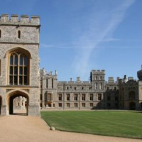 Binnenplein van Windsor Castle