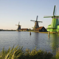 Windmolens in de Zaanse Schans