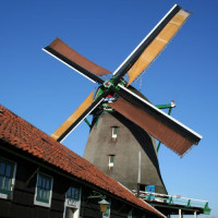 Molen in de Zaanse Schans