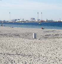 Stranden van Kopenhagen